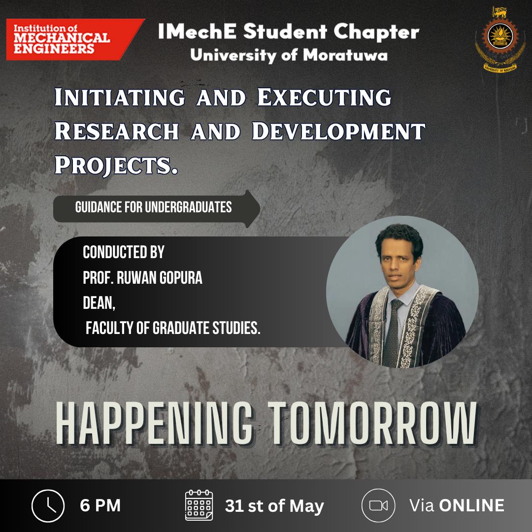 Initiating & Executing Research & Development Project